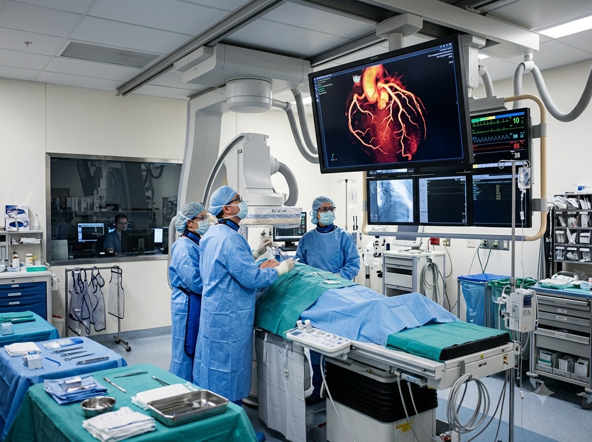 Advanced Cath Lab at Prathmesh Cardiac Institute, Raipur